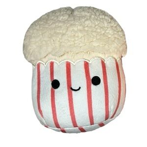 Squishmallows Arnel The Popcorn Red and White Stuffed Animal